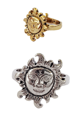 Matilda vintage ring ( gold, silver )