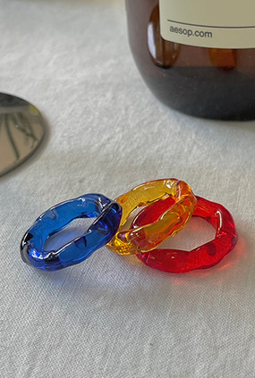 Vivid clear ring (3 color)