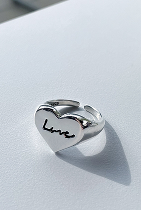 [Silver 925] Heart love ring