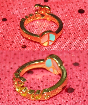 [ALL♥DAY SWEET] Multi PEACE Ring
