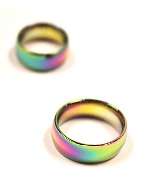♥누적 200개 판매 돌파♥ Rainbow ring (써지컬스틸)