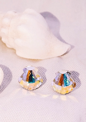 Twinkle clam (swarovski crystal)