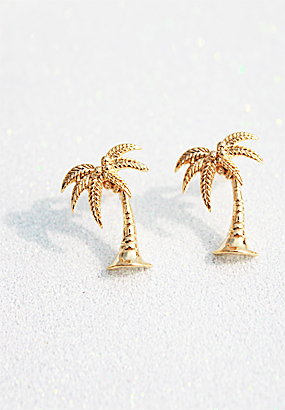 Palmtree earring