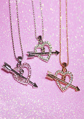 ♡ Cupid ♡ chain necklace ( 3 color )
