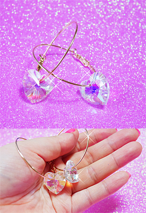 ♥누적 400개 판매 돌파♥ Twinkle ♡ crystal earring (small)