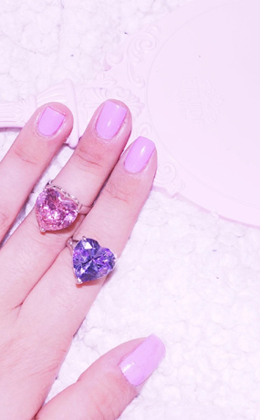 ♡Fairy - crystal ♡ ring ( 2 color )