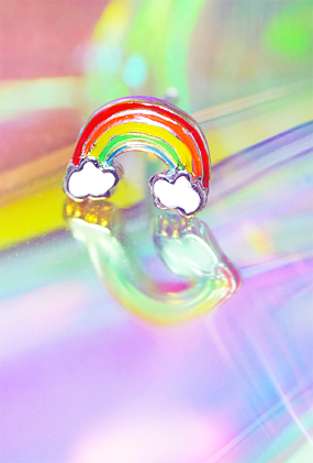 ♥누적 150개 판매 돌파♥ Over the rainbow piercing