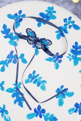 Butterfly choker ( 2 color )