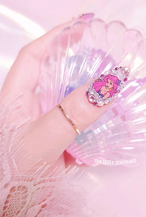 ♥Bad princess♥ Mermaid water decal(네일 워터데칼)