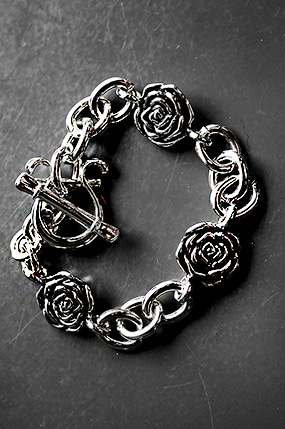 Antique rose bracelet