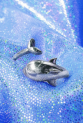 [Silver 925] Dolphin ring