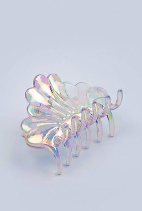 Aurora shell hair clip