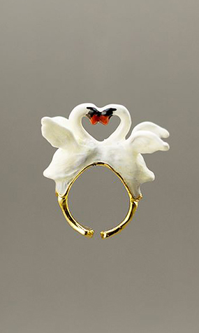 [ALL♥DAY SWEET] Sweet swan ring