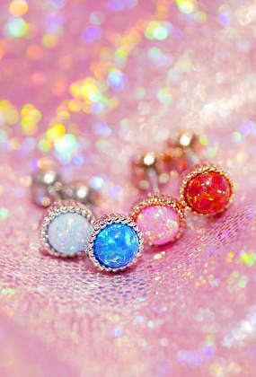 Antique opal piercing( 4 color )